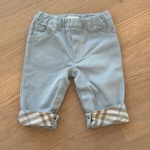 Burberry Baby Blue Pants